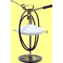 Hand-operated grease pump for drums of 16/30 kg.