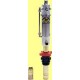 Extendable pump 18 l/min R. 5:1 complete with foot valve 